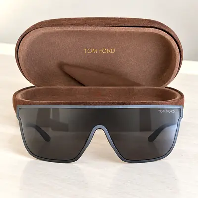 Brand-New Original Tom Ford Shield Sunglasses With Case