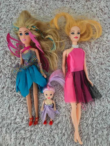 Barbie dolls and accessories