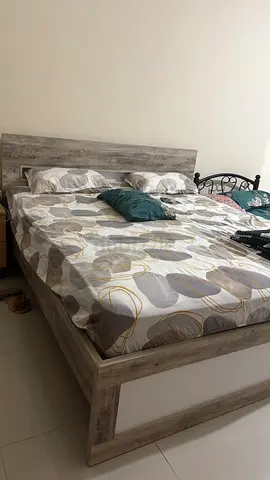 King size bed and mattress for sale