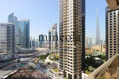 Furnished Studio | Burj Khalifa & Skyline View | Vacant