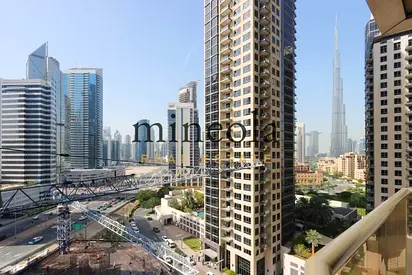 استوديو مفروش | إيليت داون تاون ريزيدنس 1 | برج خليفة وإطلالة على الأفق