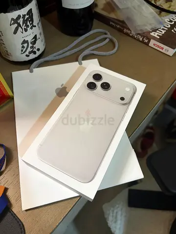 New IPhone 18 pro max 256 white color from apple dubai receipt