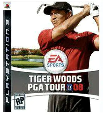 Tiger Woods PGA Tour 08 (PlayStation 3) - Original Game Disc