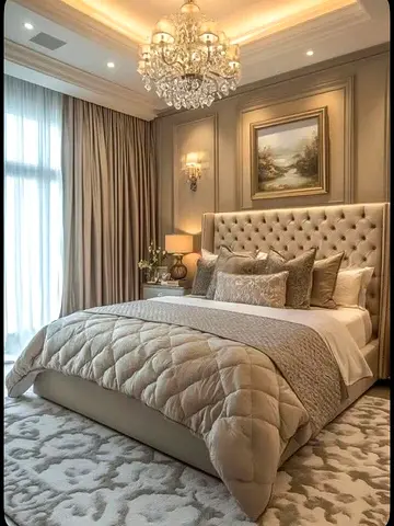 Brand new luxury 200*200 king size beige colour bed