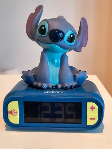 Disney Stitch Nightlight alarm clock