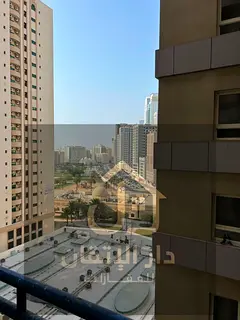 Golden opportunity for rent - 2 bedroom apartment + living room in Al Majaz 3 area Free parking, AC