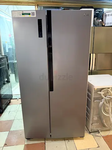 LG 509L Side By Side Refrigerator, Inverter Compressor, Silver, GRFB587PQAM , DELIVERY + WARRANTY