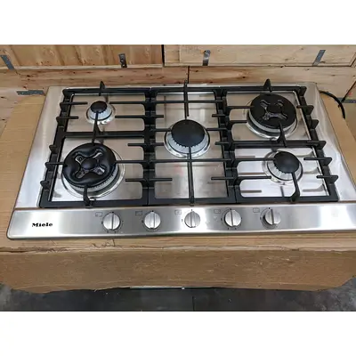 Miele Km 2054 ,5-Burner Stainless Steel Gas Hob - Built-in Cooktop