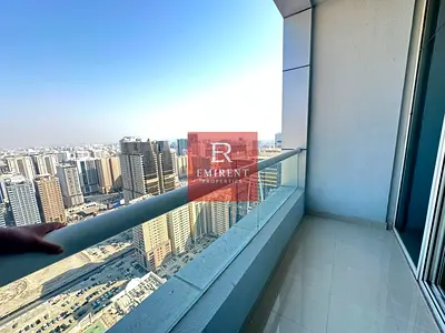 شقة فاخرة بغرفة نوم واحدة مع شرفة وخزائن ملابس | شهر مجاني | حمامان | إيجار ثابت لمدة 3 سنوات | صالة رياضية ومسبح مجانيان