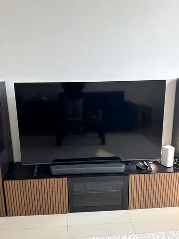 65-inch LG TV with Philips soundbar one month old (good condition)
