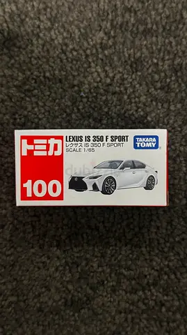 Tomica No.100 Lexus IS 350 F Sport 1/65 Diecast - New in Box ( Takara Tomy )