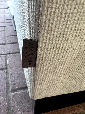 Marina home L shape Sofa Beige Excellent condition