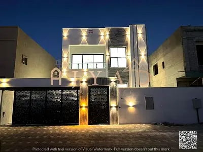 Villa for Rent or Sale in Al Zahya, Ajman | Private Pool | 3 Master Bedrooms | Majlis & Hall | Large Yard | Maid Room | AED 100K | 4 Payments
