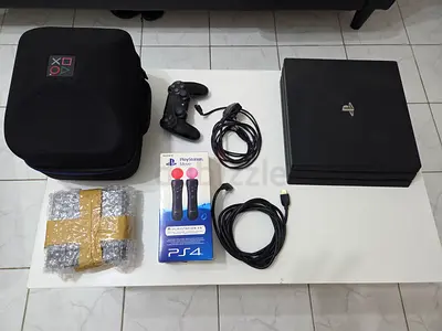 PS4 Pro + PS VR Full Bundle + Move Controllers + 3 Games