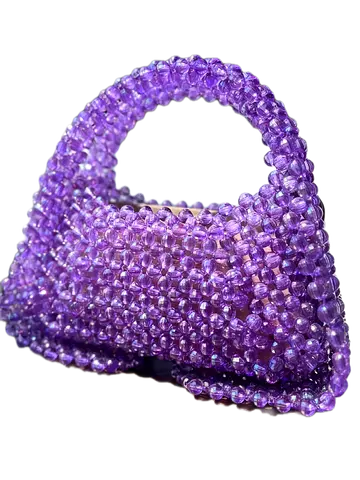 Handmade beaded bag