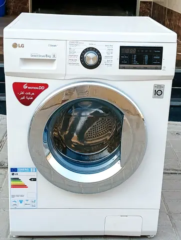 Fully automatic LG 8kg washing machine with direct drive motor. Perfectly working condition.
