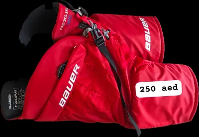 Bauer Nexus Ice Hockey Pants - Red, Size L, Good Condition