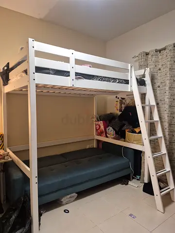 Bunk bed with ladder - Ikea