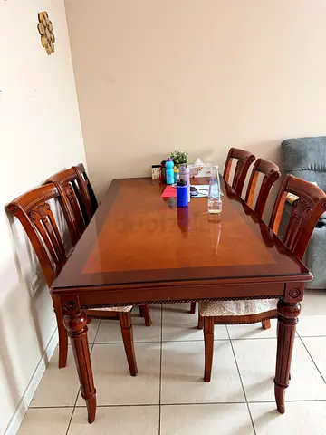 Classic 6-Seater Wooden Dining Set