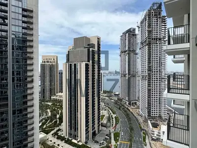 شقة بغرفة نوم واحدة | بالاس ريزيدنسز الشمالية | شرفة وإطلالة على المارينا
