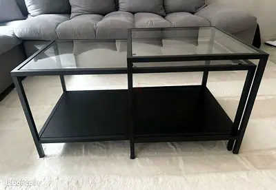 IKEA VITTSJÖ nest of 2 tables