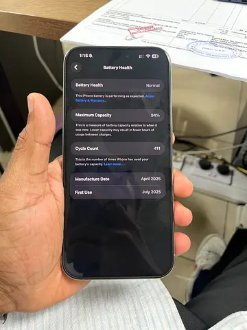 I phone 16 pro max 256gb