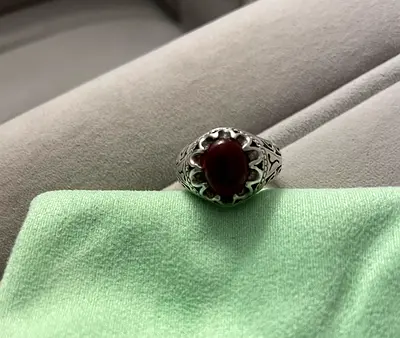 Real Yemeni Kabadi Aqeeq Ring