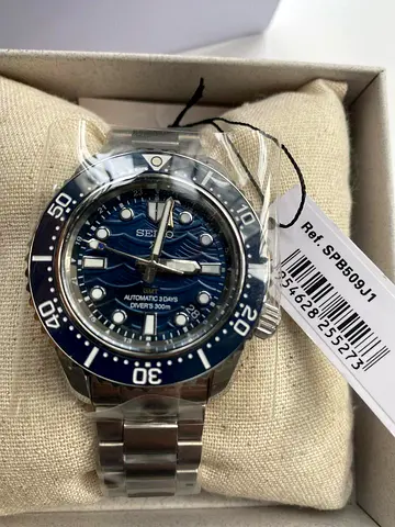 Seiko Prospex SPB509J1 – Brand New 60th Anniversary Limited Edition “Blue Wave” GMT. 100% brand new