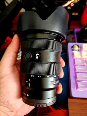 Sony E 16 55mm F2.8 G Lens F2.8 APSC