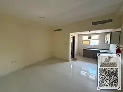 Spacious studio for rent with a separate kitchen and central air conditioning in Al Nuaimiya 3.