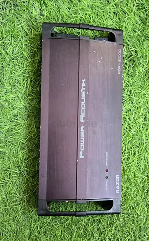 Power Acoustik RZR1-2500D, 2500watts max, a monoblock class D amplifier designed for car subwoofers