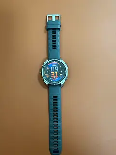 Used multisport GPS smartwatch with silicone strap - good condition