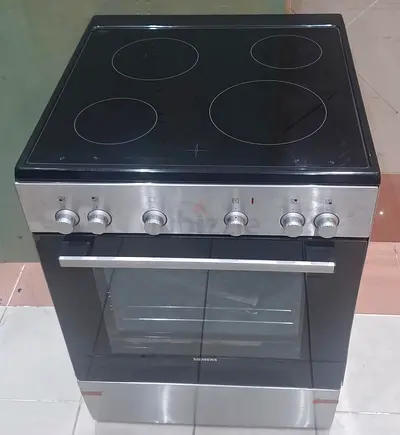 SIEMENS Brand New Latest Model 5-Burner Electric Ceramic Cooking Range 60x60 cm