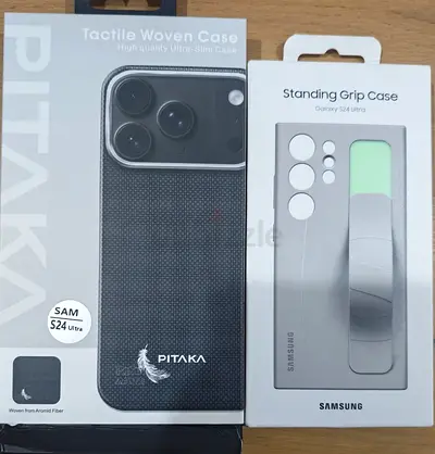Samsung galaxy s24 ultra PITAKA and Samsung Original Case