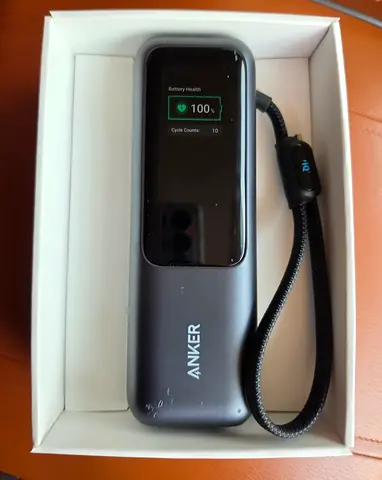 Anker Laptop Power Bank (25,000mAh, 165W) - 100% Battery Health (Boxed) minor scratches