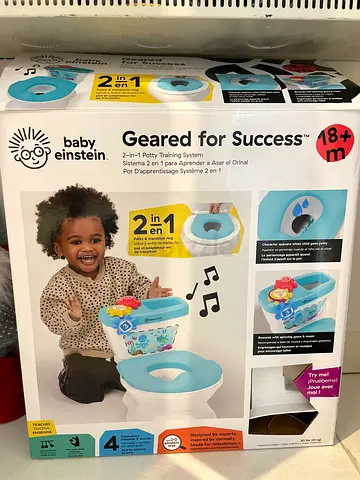 Baby Einstein 2-in-1 Potty Training Seat - brand new never used - with music