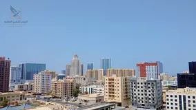 Large Studio for Rent Al Nuaimiya Tower C Private Parking Balcony Open View Near Al Hikmah School Mo