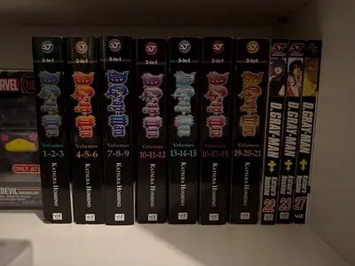 Dr gray man manga 1-23 and 27