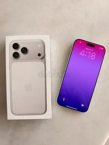 iPhone 17 Pro Max 2TB Silver with Box - Applecare+ 2027