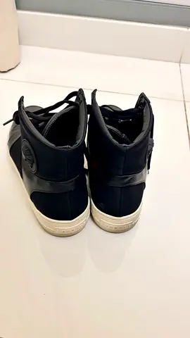 Versace Black high-top sneakers