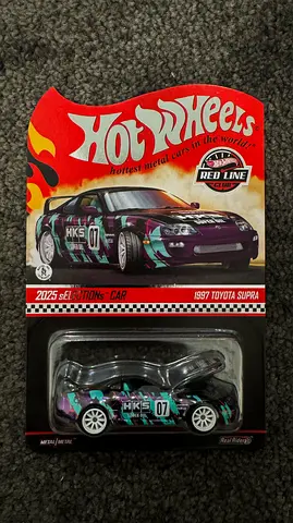 Hot Wheels 1997 Toyota Supra Red Line Club HKS 1:64 diecast (RLC)