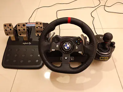 LOGITECH G920 JUST LIKE NEW (NO BOX)(WITH SHIFTER)