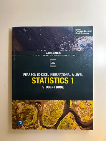 Pearson Edexcel International A Level: Statistics 1 Student Book (A-level)
