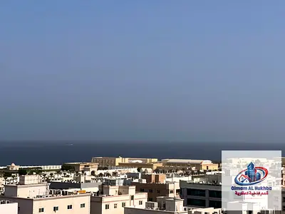 A beautiful one-bedroom apartment with a living room, balcony, and sea view; spacious layout and cl