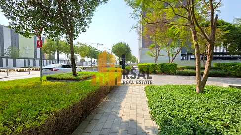 1bhk apartment available in riff with 2 bathroom ...60k by 12 cheques ...55k by 4 cheques ...50k 1 payment