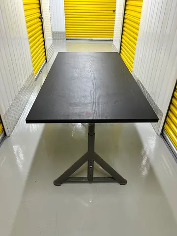 IKEA IDÅSEN Office Desk 160x80cm – Black/Dark Grey