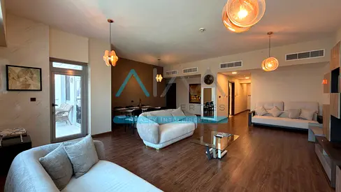 2 Bedroom (Laundry) Wooden Flooring / Fully Furnished / Burj Khalifa View