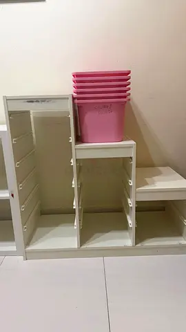 Trofast from ikea good condition with boxes