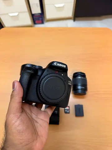 Canon 4000 D with tamron lens