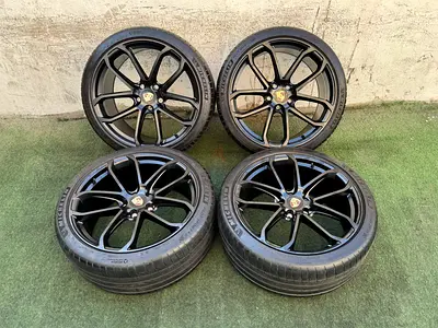 Porsche Cayenne Turbo GT 22inch Staggered Rims with Michelin Tyres